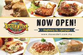 Dave Deli menu