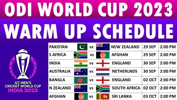 Theicc cricket world cup warm up matches: What to Expect and Why They Matter