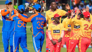 zimbabwe national cricket team vs india national cricket team timeline