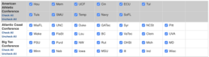 fantrax ncaa football settings